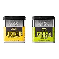 Traeger Grills Chicken and Pork & Poultry Rubs with Citrus, Black Pepper, Apple and Honey Flavors (9 Ounce, Pack of 2)