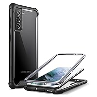 i-Blason Funda Galaxy S21 [Ares] Transparente Case Antigolpes Carcasa para Samsung Galaxy s20 Plus - Negro