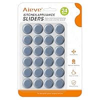 Aieve Appliance Slider, 24Pcs Appliance Sliders for Kitchen Appliances, Small Appliance Slider for Most Countertop