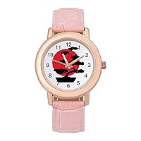 Bonsai Tree Japanese Rising Sun Women's Custom Watch Fashion Strap Wristwatches Gift for Birthdays Valentine's Day