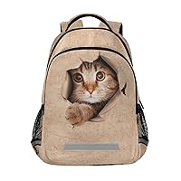 Funny Cat Backpacks Travel Laptop Daypack School Book Bag for Men Women Teens Kids