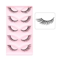 5 Pairs False Eyelashes 3D False Eyelashes Eyelashes Reusable Long False Lashes Makeup Lashes Extension Beauty And Health Cosmetic Makeup Tools/accessories Synthetic Lashes