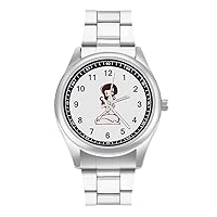 Pinup Girls Men's Bracelet Watch Business Dress Quartz Watches Wrist Watch for Women Gift