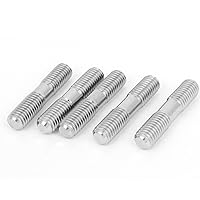 uxcell M8 x 40mm A2 Stainless Steel Double End Threaded Stud Screw Bolt Pack of 5