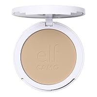 Camo Powder Foundation, Lightweight, Primer-Infused Buildable & Long-Lasting Medium-to-Full Coverage Foundation, Light 280 N