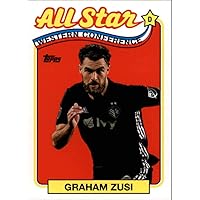 2019 Topps MLS All-Stars #AS-GZ Graham Zusi Sporting Kansas City Soccer Trading Card