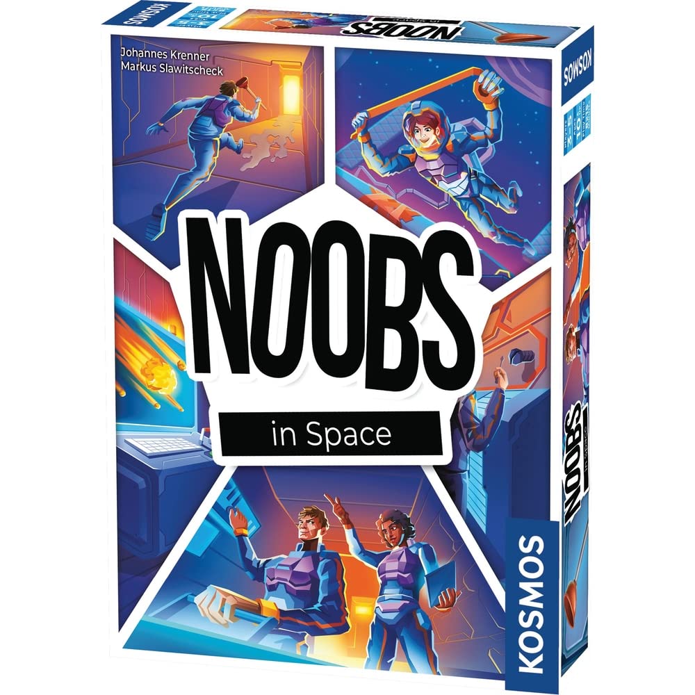 Thames & Kosmos Noobs in Space |Cooperative Games | Puzzle Solving