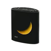 Sound Sleep Moon Dream Sound Machine and Alarm Clock, Enhance Sleep,18 Soothing Sounds, Lunar Display, Bluetooth® Connectivity Speaker, and Adjustable Brightness