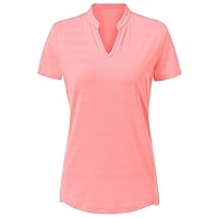 donhobo Women's V Neck Running T-Shirts Tops,Women's Activewear Short Sleeveless Tops,Ladies Quick Dry Fitness Loose Athletic Sports Shirts
