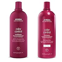 AVEDA Color Control LIGHT Shampoo and Conditioner for Color Treated Hair 33.8 OZ Duo Set