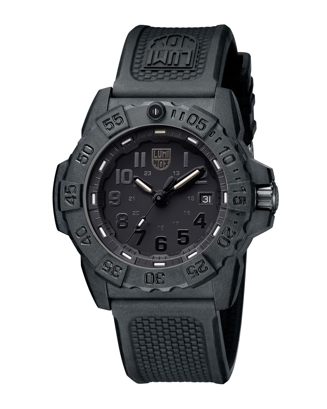 Luminox XS.3501.BO.F Unisex Adult Analog Watch with Stainless Steel Strap, Not Applicable, Strip