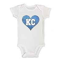 Baseball Fan -Heart Kansas City Cute Shirts and Rompers