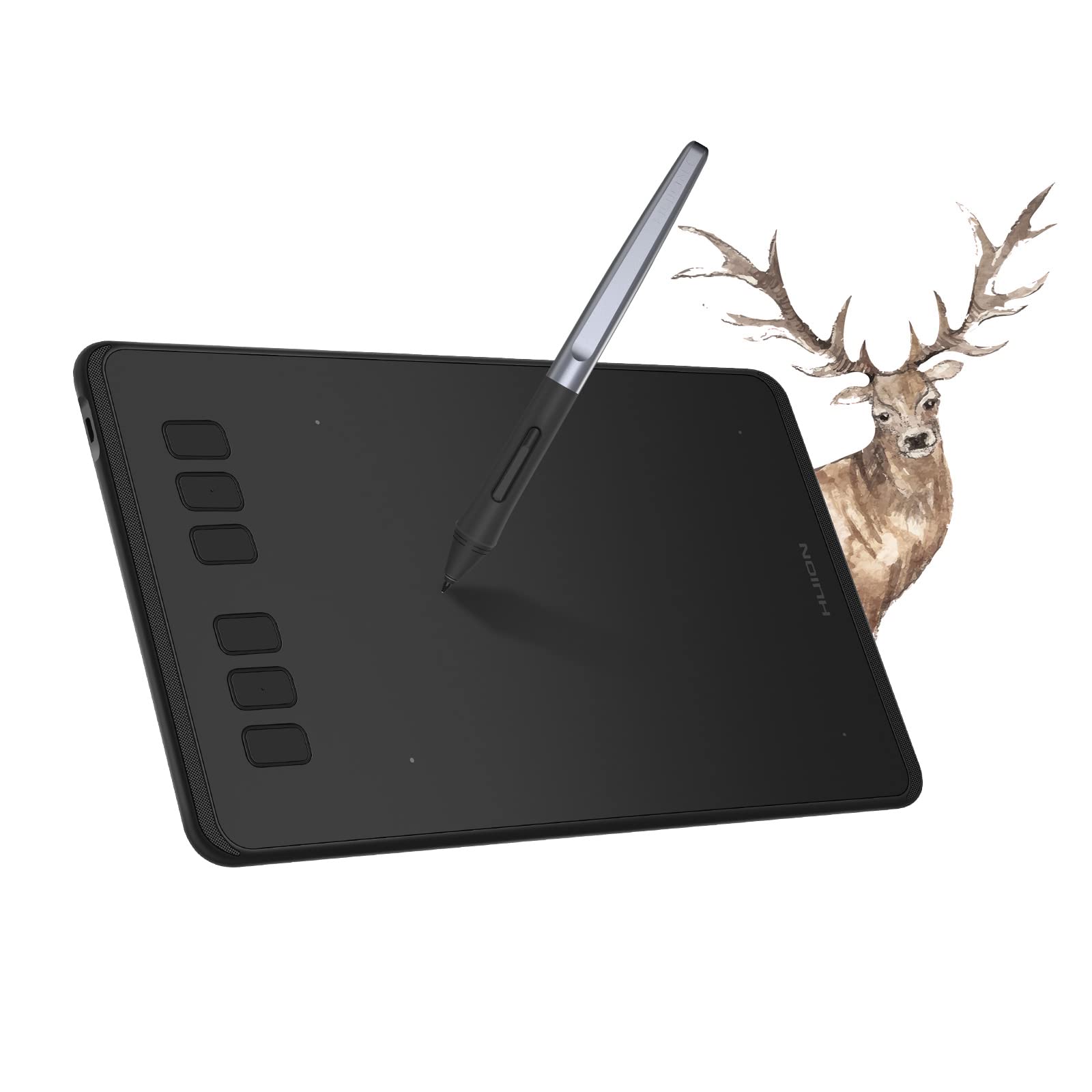 Amazon.com: Drawing Tablet, UGEE Computer Graphics Tablets with 10 Hot  Keys, 6.5x4 inch OSU Tablet with Battery Free Stylus of 8192 Levels  Pressure Sensitivity,Digital Pen Art Pad for Mac/Linux/Windows PC/Android :  Electronics