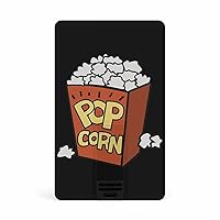 Popcorn USB Flash Drive Personalized Credit Bank Card Memory Stick Storage Drive 64G