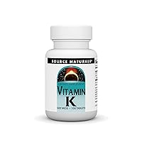 Vitamin K - 500 mcg - 100 Tablets