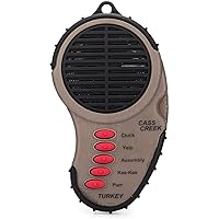 Cass Creek Ergo Turkey Call, CC969, Handheld Electronic Game Call, Compact Design, 5 Calls In 1, Expert Calls for Everyone