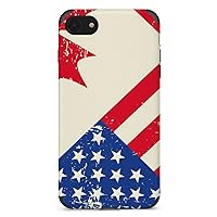USA and Canada Flag Microfiber Case Shockproof Phone Case Cover Print Phone Cover for iPhone 7