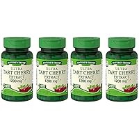 Nature's Truth Ultra Tart Cherry Extract 1200 mg, 90 Count (Pack of 4)