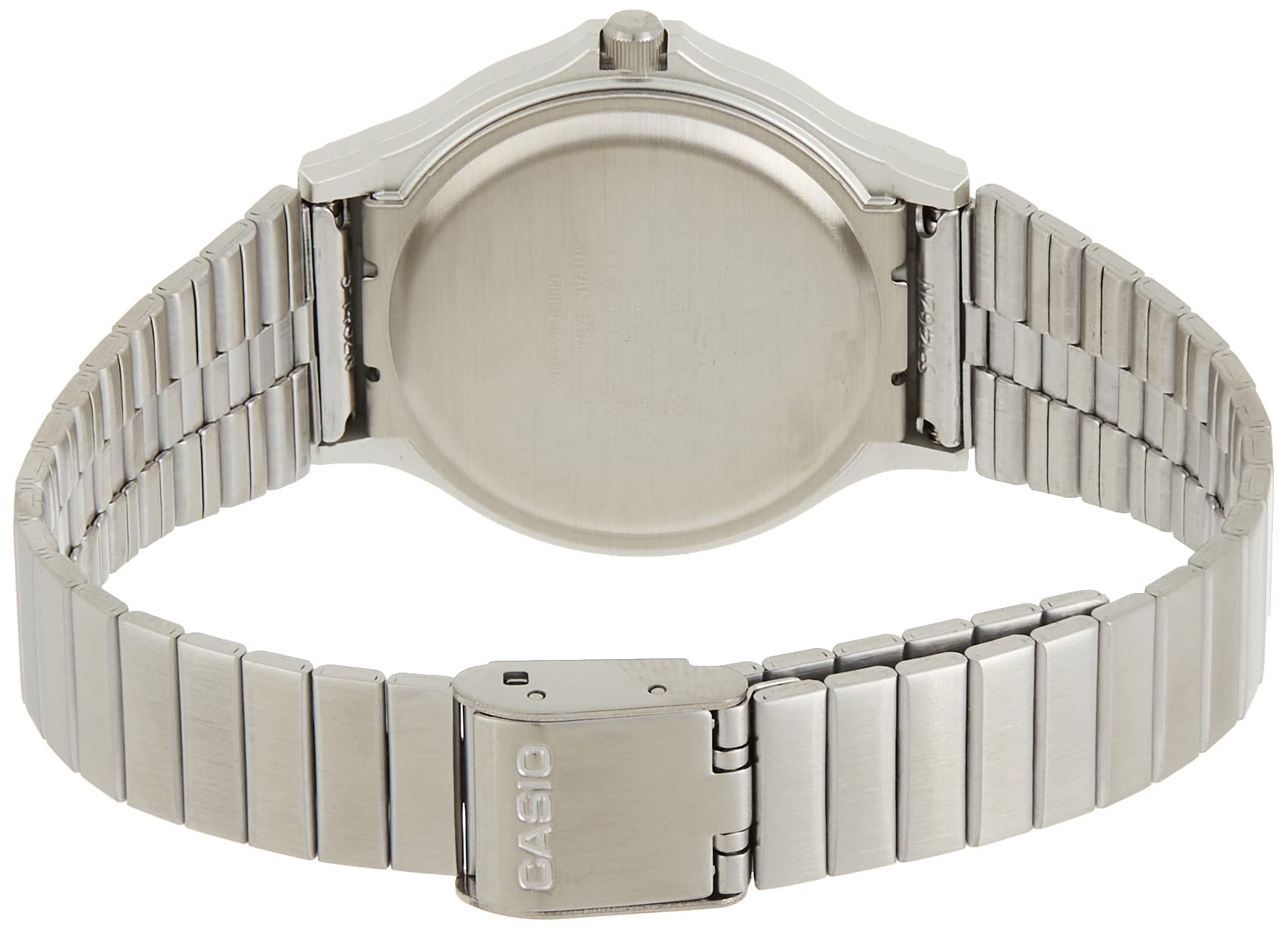 Casio Men's MQ-24D-7ECF Casual Classic Analog Display Quartz Silver Watch