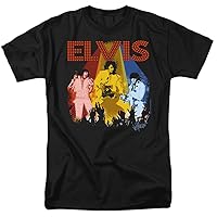 Popfunk Elvis Presley Vegas Remembered Unisex Adult T Shirt