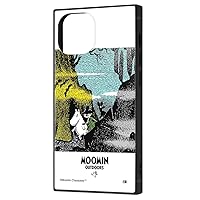 Inglem iPhone 13 Mini / iPhone 12 Mini Case, Shockproof, Cover, KAKU Moomin OUTDOORS/Adventure