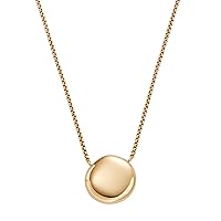 Skagen Women's Trendy Gold Stainless Steel Chain or Pendant Necklace