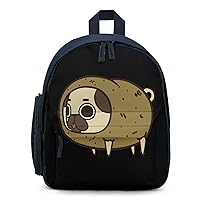 Puglie Potato Cute Printed Backpack Lightweight Travel Bag for Camping Shopping Picnic