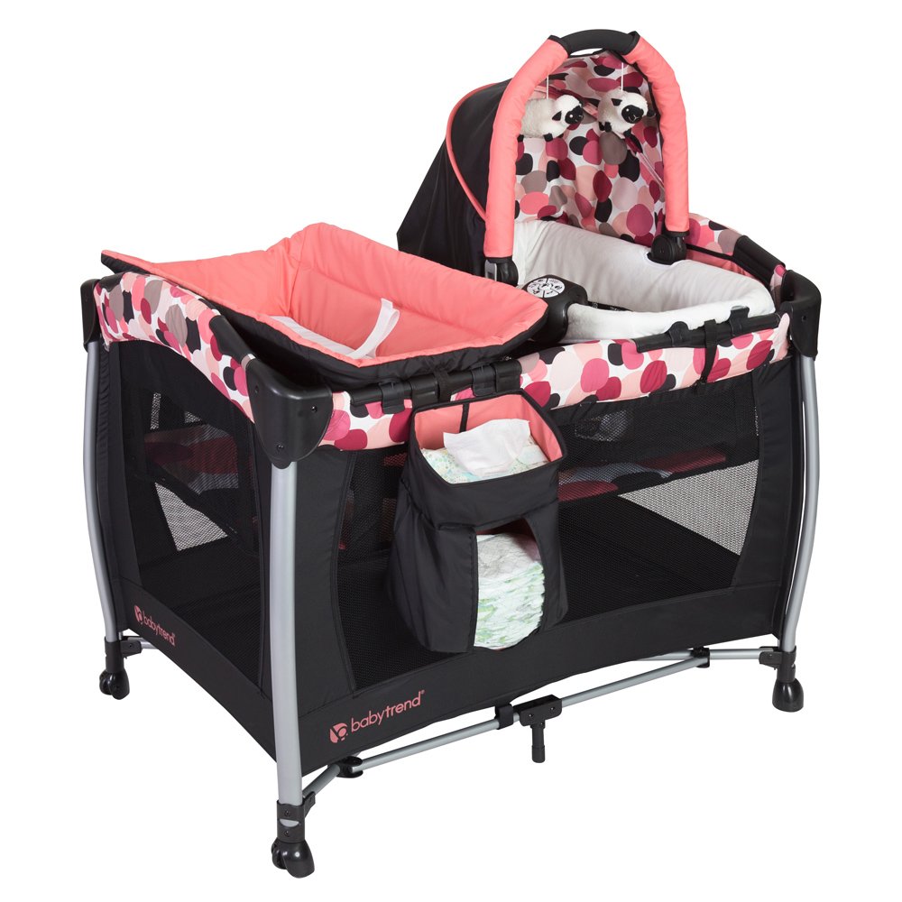 Baby Trend Resort Elite Nursery Center, Dotty, 1 Count (Pack of 1)