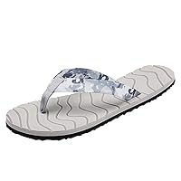 Dressy Leather Flip Flops Women's Summer Non Slip Home Bathroom Slip Extra Wide Flip Flops for Women with Arch Support