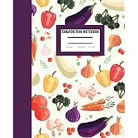 Composition Notebook: Eggplant | Vegetable Garden
