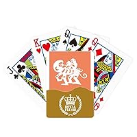 homeworld Year of Monkey Animal China Zodiac Royal Flush Poker Playing Card Game