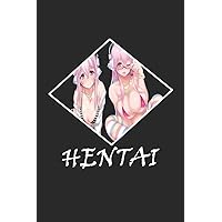 Hentai Otaku Anime Waifu Manga Senpai: Dot Grid Journal or Notebook (6x9 inches) with 120 Pages (German Edition)