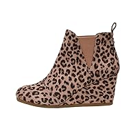 Dunes Women's Zoey Wedge Bootie +Wide Width Available