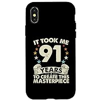 iPhone X/XS Took Me Years Create Masterpiece - 91 Year Old 91st Birthday Case