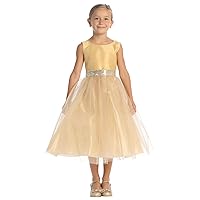 Made in USA Girls Christmas Dress - Flower Girl Dresses for Weddings - Toddler Daddy Daughter Dance