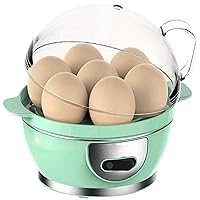 egg boiler Egg Boilers Egg Steamer Egg Cooker Small Egg Cooker Household Multi-function Egg Cooker Household Egg Steamer Single Layer Green Egg Boiler (Color : Parent)