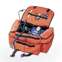 ADC 1025 EMT Case/First Responder Trauma Medical Equipment Bag, Orange
