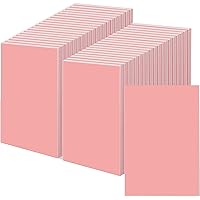 40 Pcs 4 x 6 x 0.25 Inch Rubber Stamp Carving Blocks Soft Linoleum Block Rubber Carved Brick for Stamp Soft Rubber Crafts and DIY Craft Project (Pink)