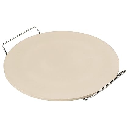 Good Cook 14.75 Inch Pizza Stone with Rack