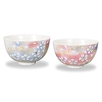 Kutani Yakiwataya Gumi Rice Bowl AP7-0611 Hanamai
