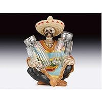 Mexican Skeleton Kitchen Salt and Pepper Shaker Set