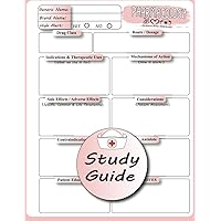Nursing School Pharmacology Study Guide: A Blank Medication Template for Nursing Student