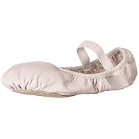 Bloch Child Ballet Shoes Girls Soft Leather Upper, Flexibility Full Suede Outsole, Pre-Sewn Elastic, 13 Narrow Little Kid
