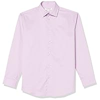 Isaac Mizrahi Boy's Long Sleeve Solid Button Down Shirt