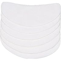Breast Sweat Pads, 100% Cotton Disposable Under Breast Liner, 6 Pack
