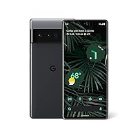 Pixel 6 Pro - 5G Android Phone - Unlocked Smartphone with Advanced Pixel Camera and Telephoto Lens - 256GB - Stormy Black