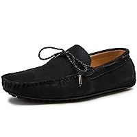 Mens Penny Loafers Leather Fashion Dress Driving Business Shoes