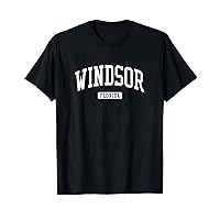 Windsor Florida FL Vintage Athletic Sports Design T-Shirt