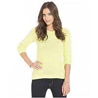 AEROPOSTALE Womens Mulit Knit Sweater, Green, Medium