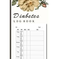 Diabetes Log Book: Daily & Weekly Blood Sugar Planner and Recording Journal, 2-Year Blood Glucose Readings Tracker Notebook, 4 Time Before-After (Breakfast, Lunch, Dinner, Bedtime) Diabetes Log Book: Daily & Weekly Blood Sugar Planner and Recording Journal, 2-Year Blood Glucose Readings Tracker Notebook, 4 Time Before-After (Breakfast, Lunch, Dinner, Bedtime) Paperback
